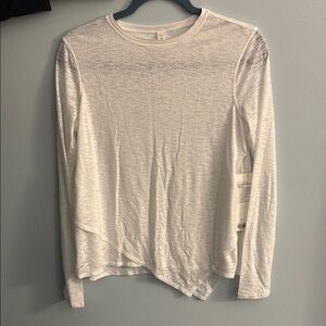 Lululemon White Sweetest Day Long Sleeve